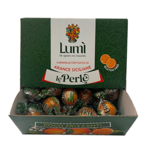 Caramelle Perle di Lumì bocca di lupo 600gr - Gusto Arancia