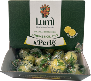 Caramelle Perle di Lumì bocca di lupo 600gr - Gusto Limone