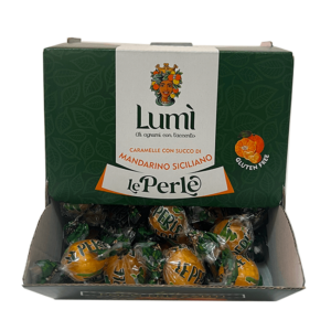 Caramelle Perle di Lumì bocca di lupo 600gr - Gusto Mandarino