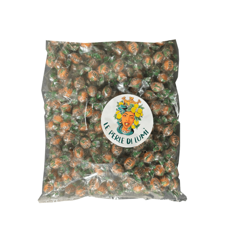 caramelle perle di lumi sfuse in sacchetto da 2 kg limone