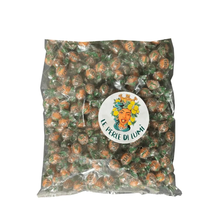 caramelle perle di lumi sfuse in sacchetto da 2 kg limone