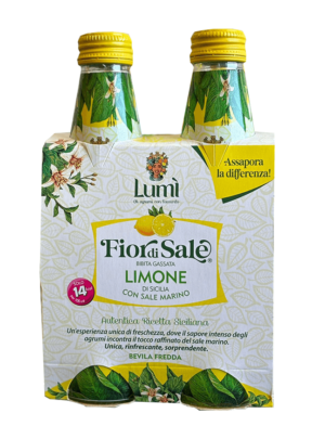 Limonata Fior di sale Lumì antica ricetta siciliana
