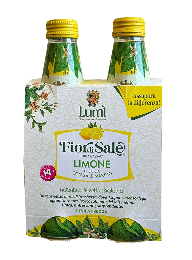 Limonata Fior di sale Lumì antica ricetta siciliana - immagine 3