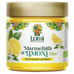 Marmellata di limone BIO Lumì Vasetto da 310gr