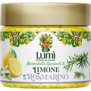 Marmellata gourmet Lumì di limone e rosmarino - Vasetto da 120 gr