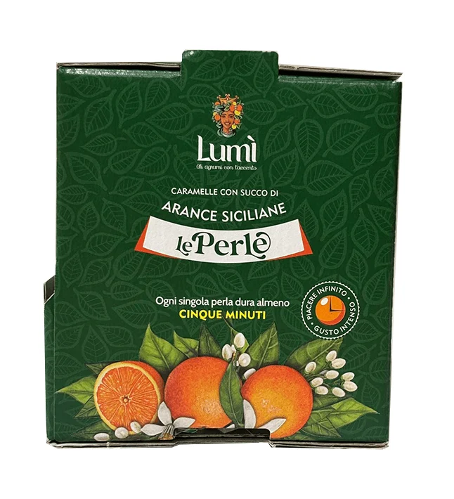 Caramelle Perle di Lumì bocca di lupo 600gr - Gusto Arancia - immagine 3
